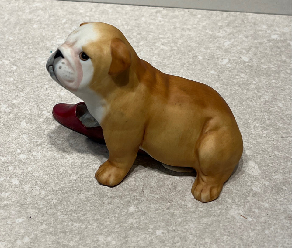 Franklin Mint Dog Figurine