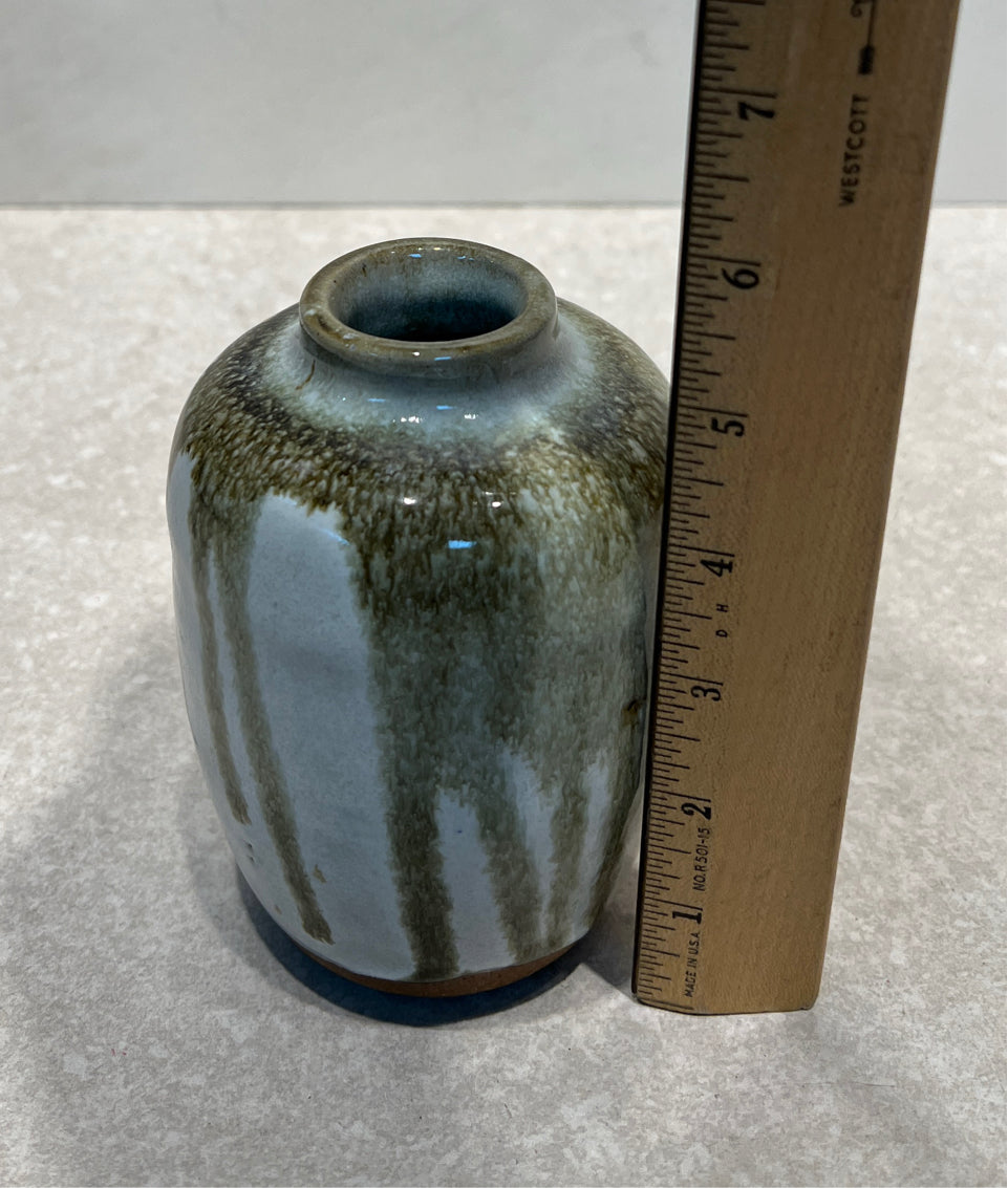 Signed Pottery Vase