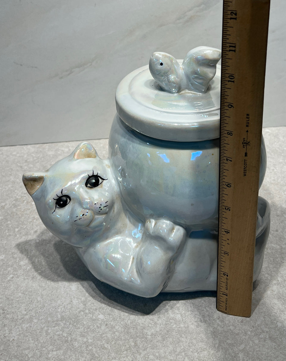 Vintage Cat Cookie Jar