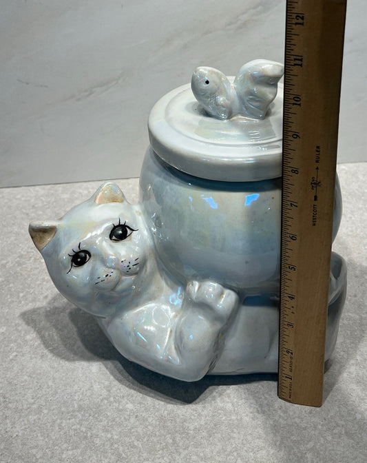 Vintage Cat Cookie Jar