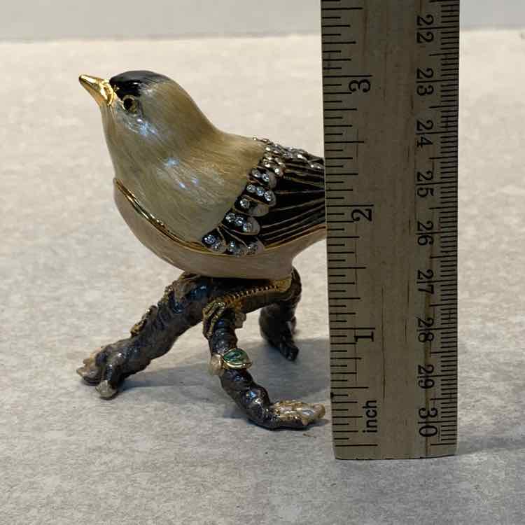 Gold Finch Trinket Box