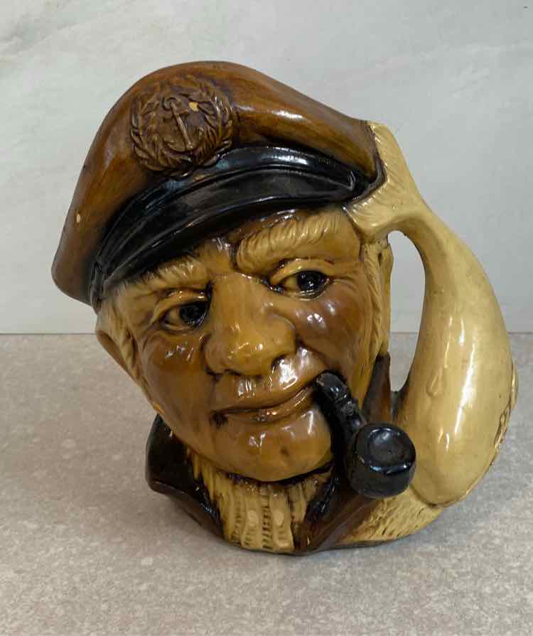 Captain's Bust Tankard Planter