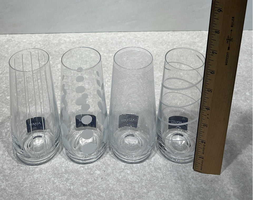 Set of 4 Mikasa Glasses