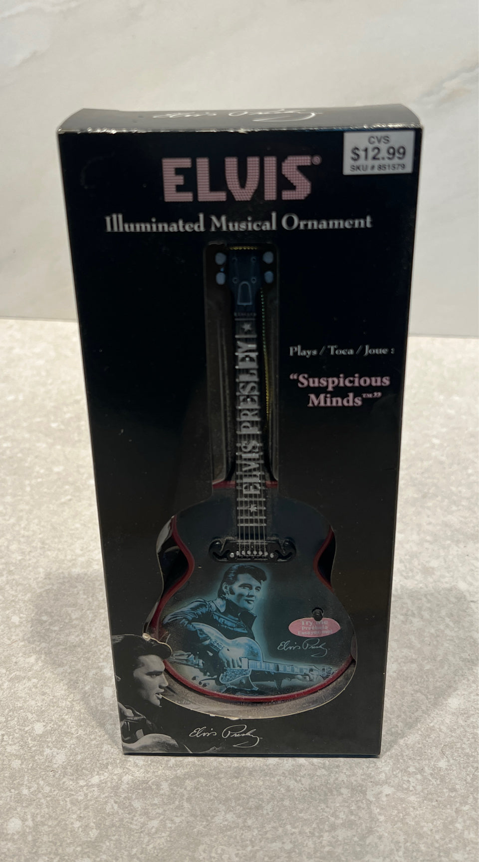Elvis Musical Ornament