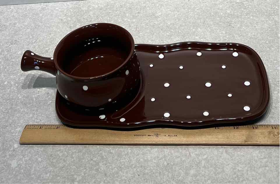 Temptations Soup And Sandwich Plate