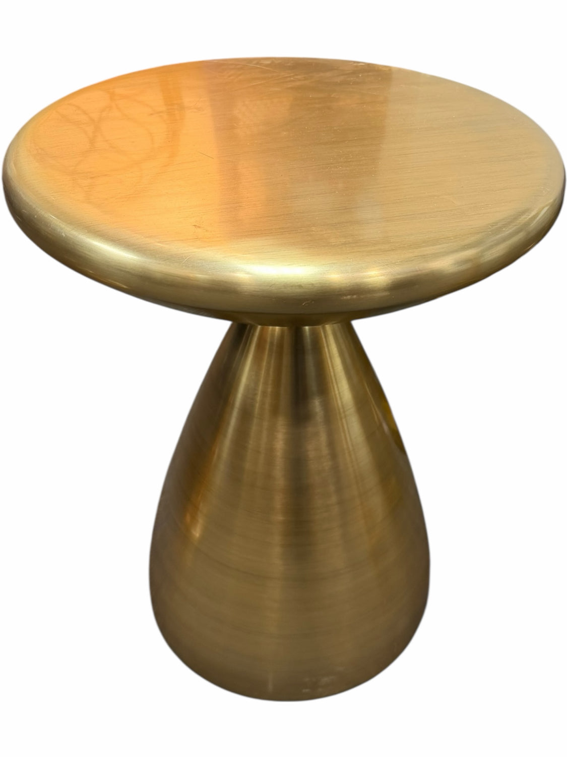 Gold End Table
