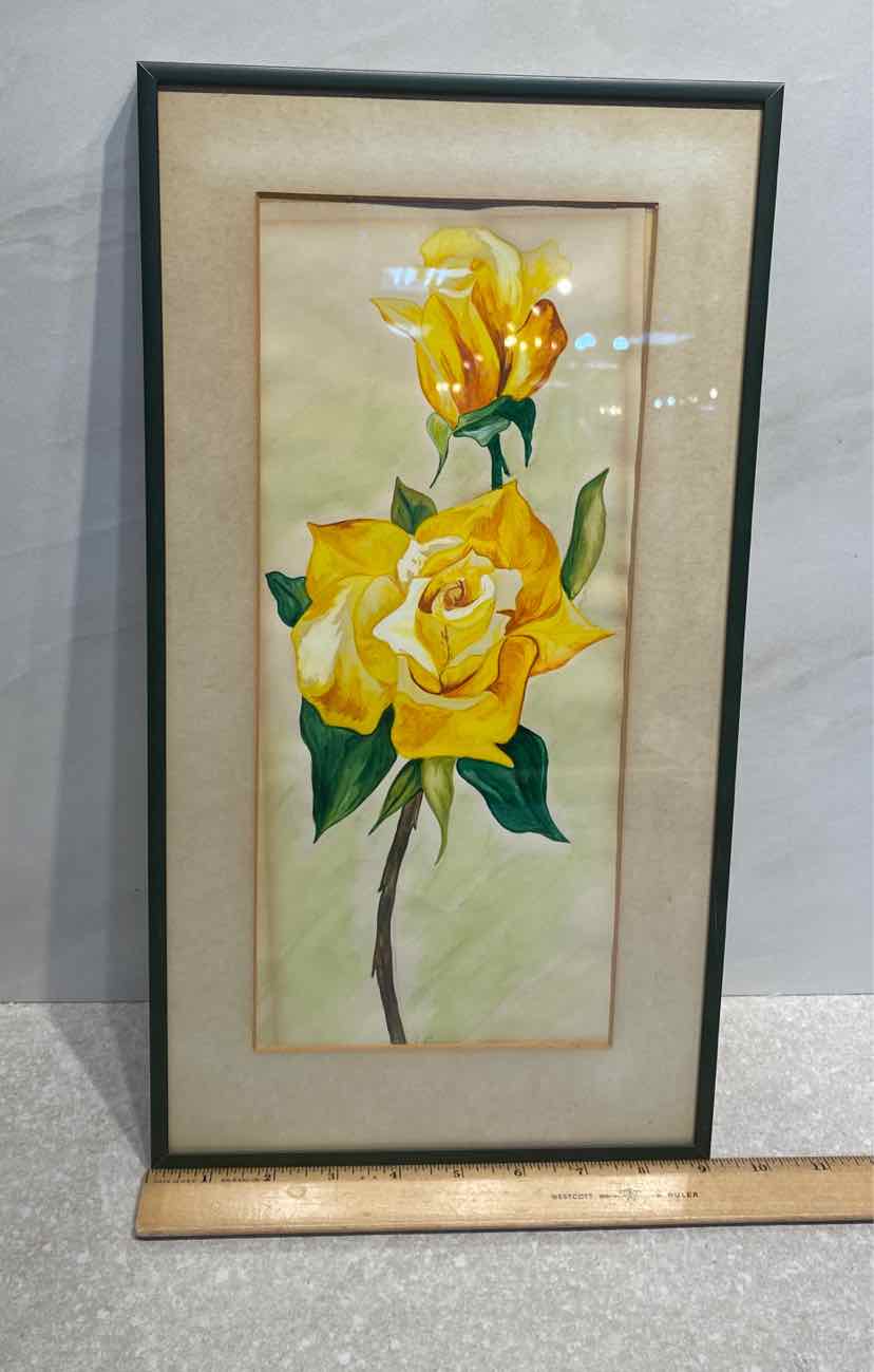 Yelow Flower Wall Decor