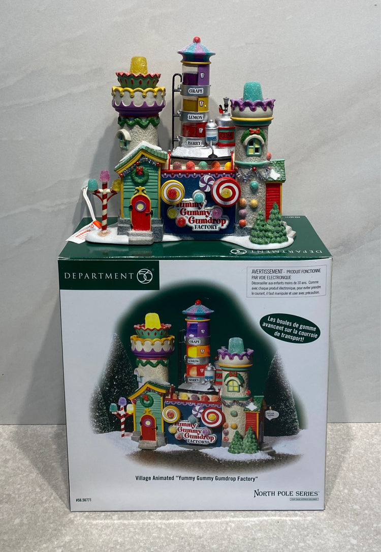 Dept. 56 Yummy Gumy Gumdrop Factory