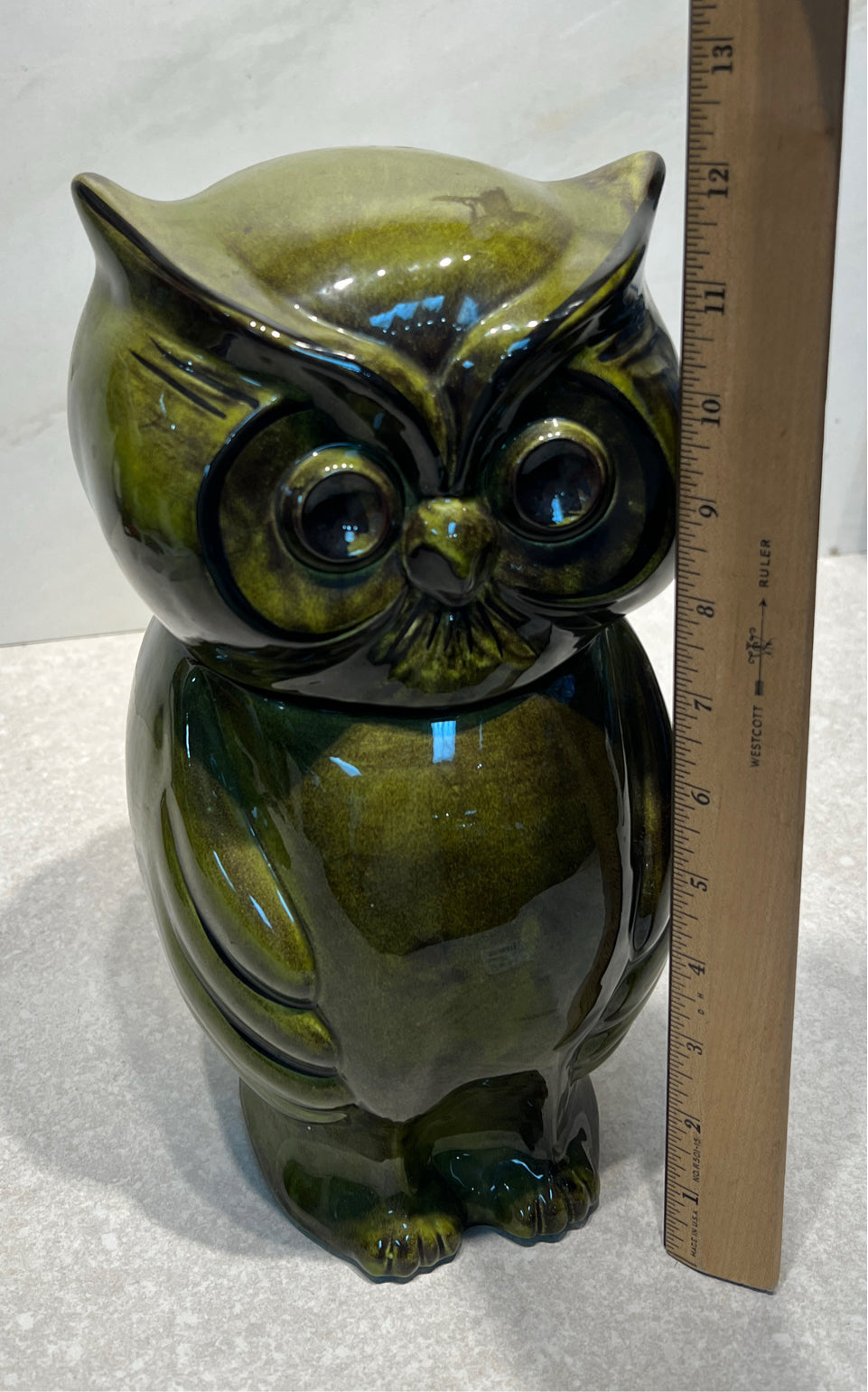 Covered Owl Covered Jar