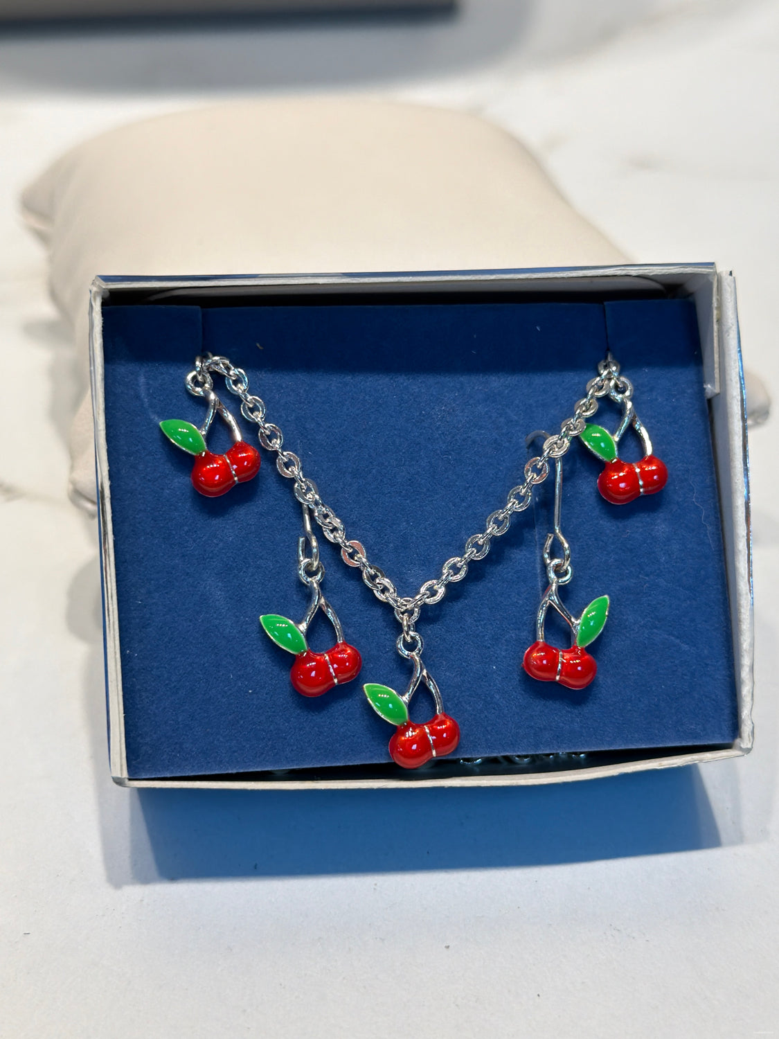 Necklace and Earrings