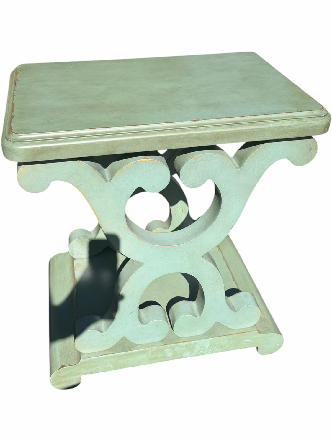 Green End Table