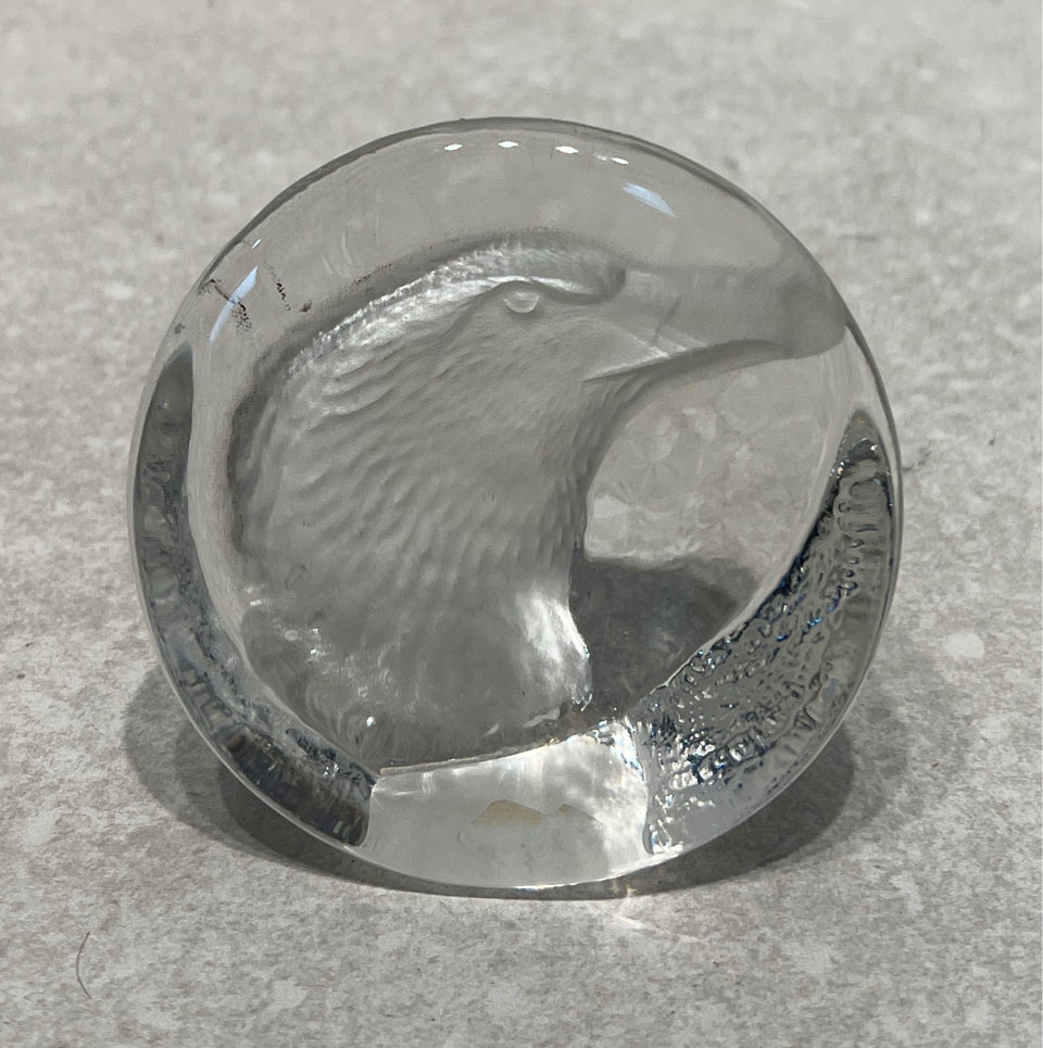 Crystal Eagle Paperweight