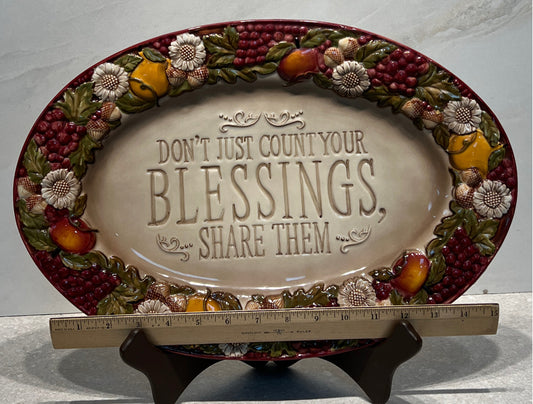 Blessings Platter