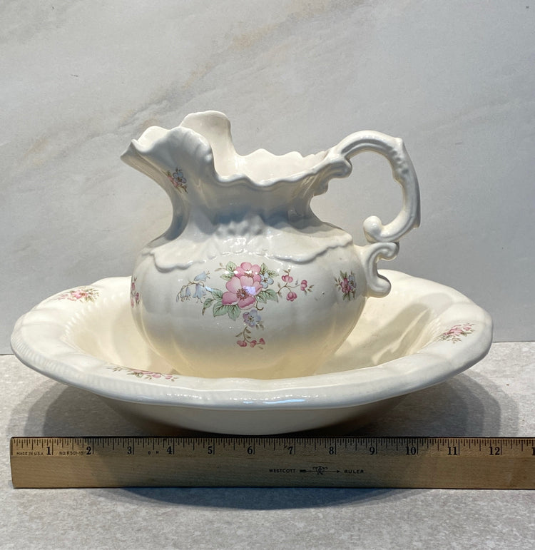 Pitcher And Bowl