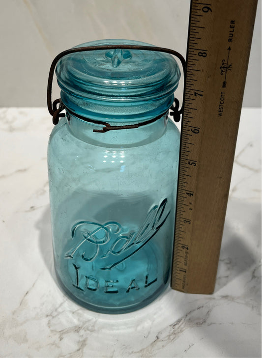 Blue Canning Jar