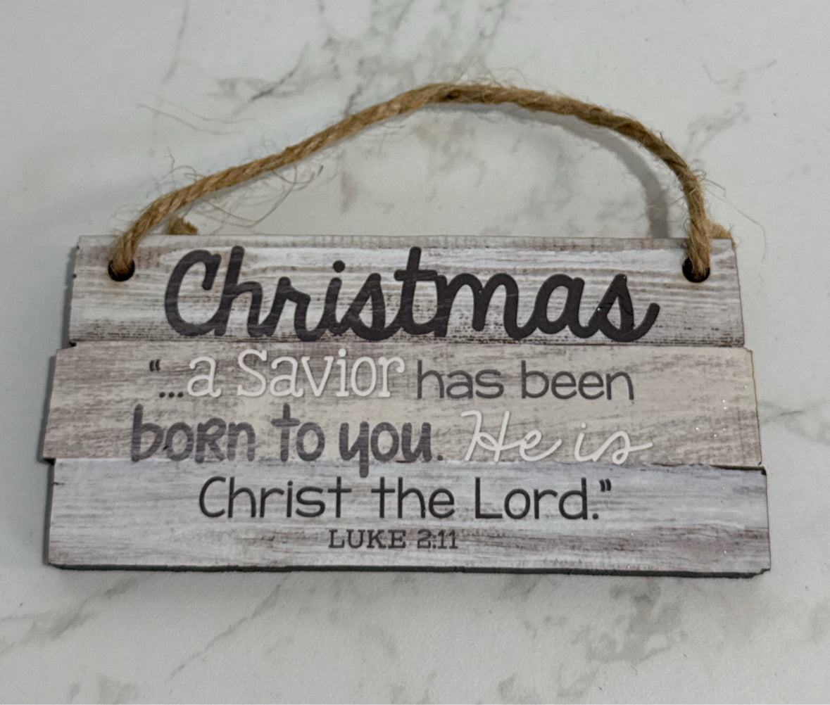 Christmas Sign