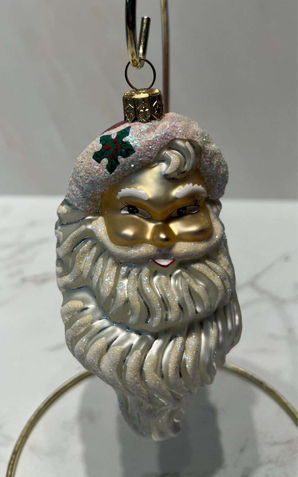 Christopher Radko Santa Ornament