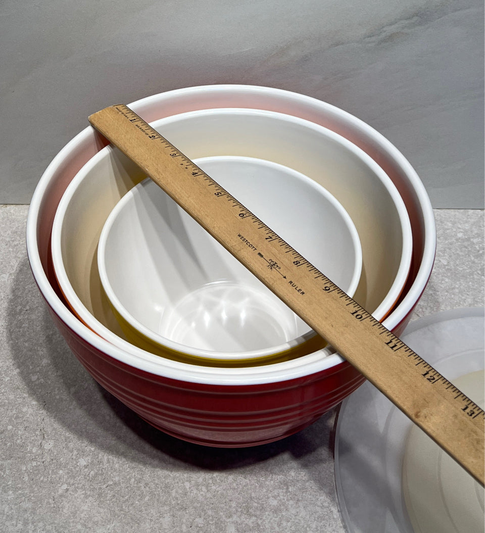 Set of 3 Plastic Bowls
