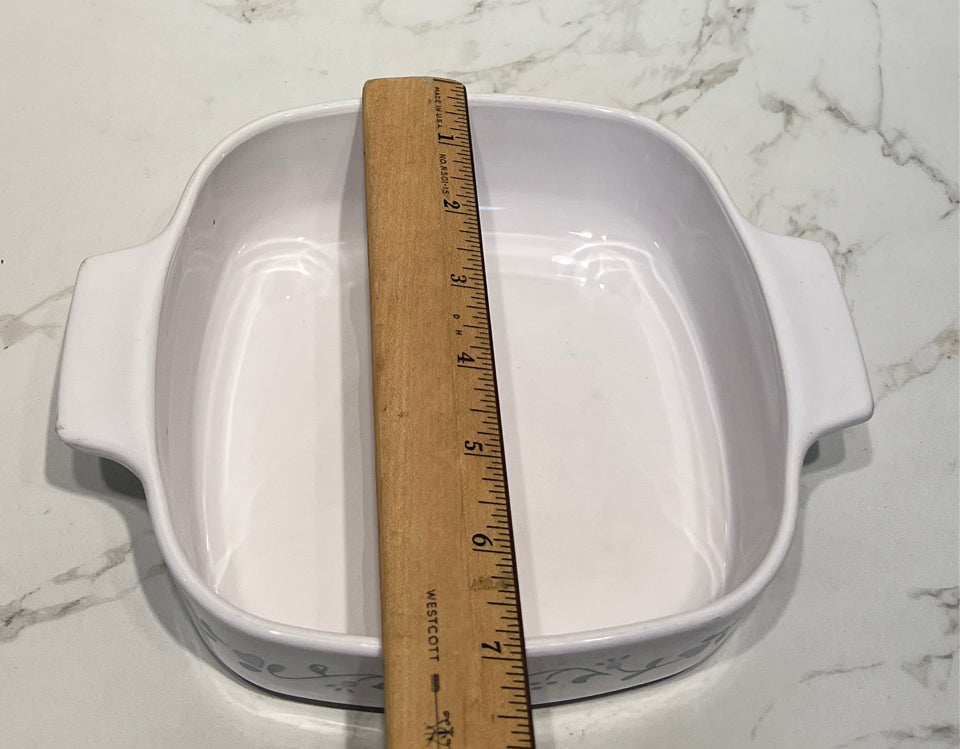 Covered Cornign Ware Dish
