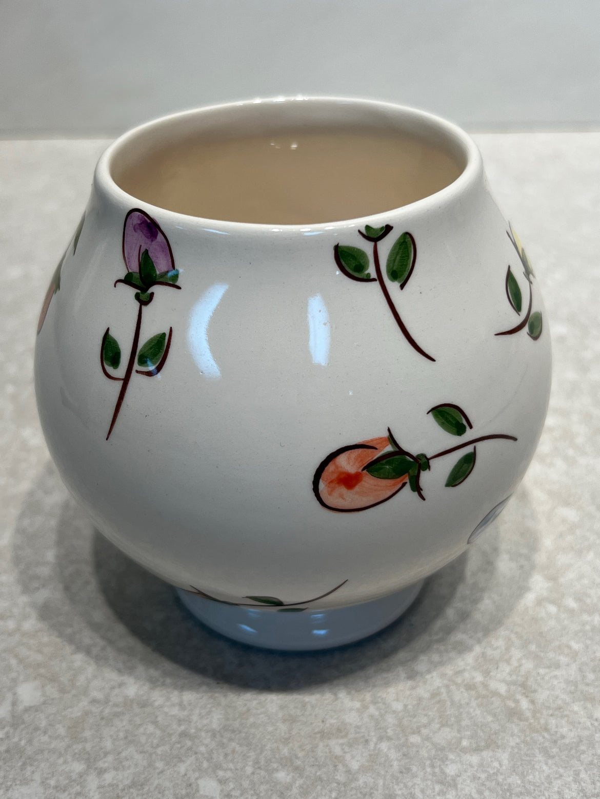 "Coming Home" Handpainted Vase
