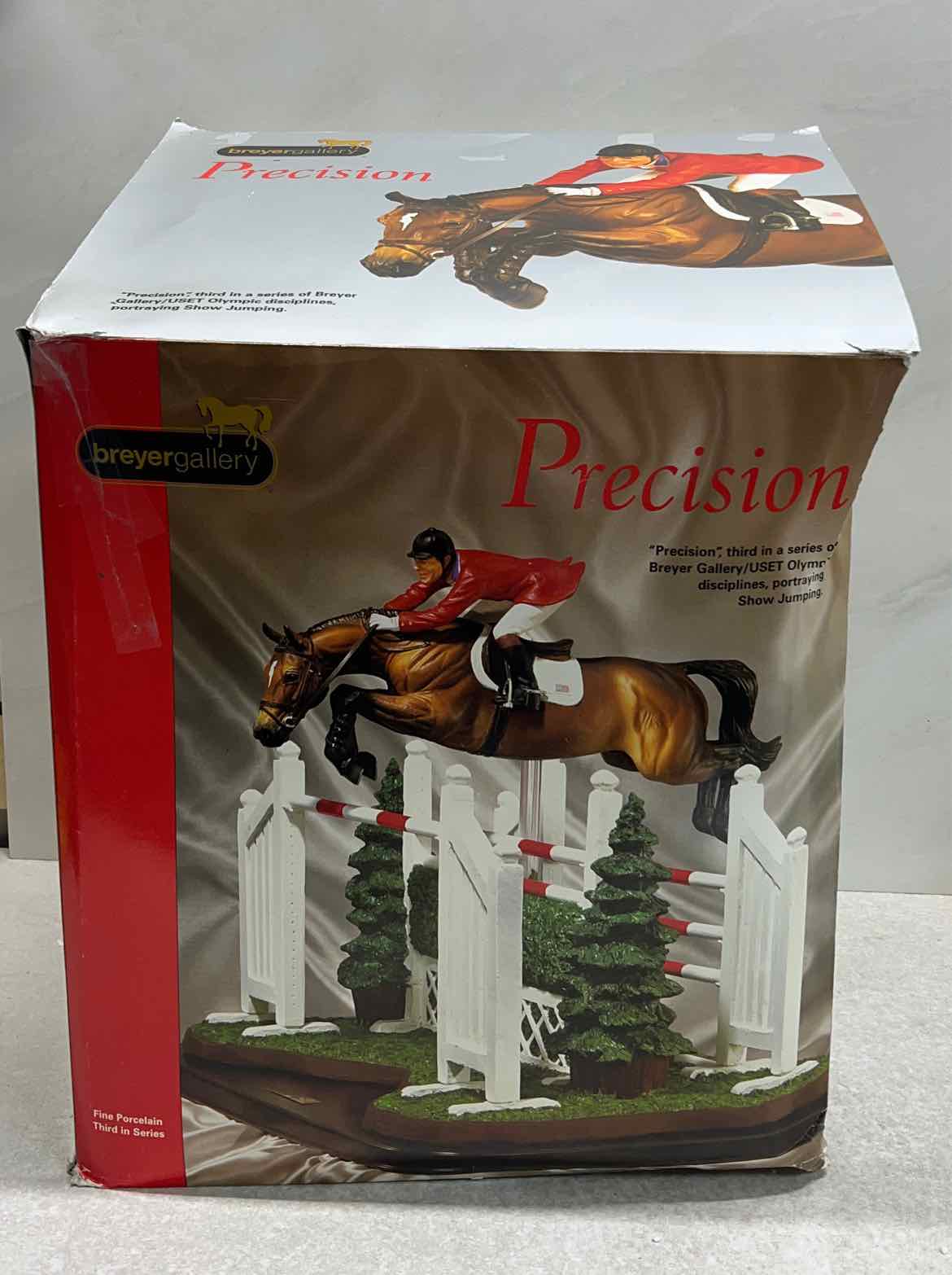Precision Porcelain Breyer - Show Jumping