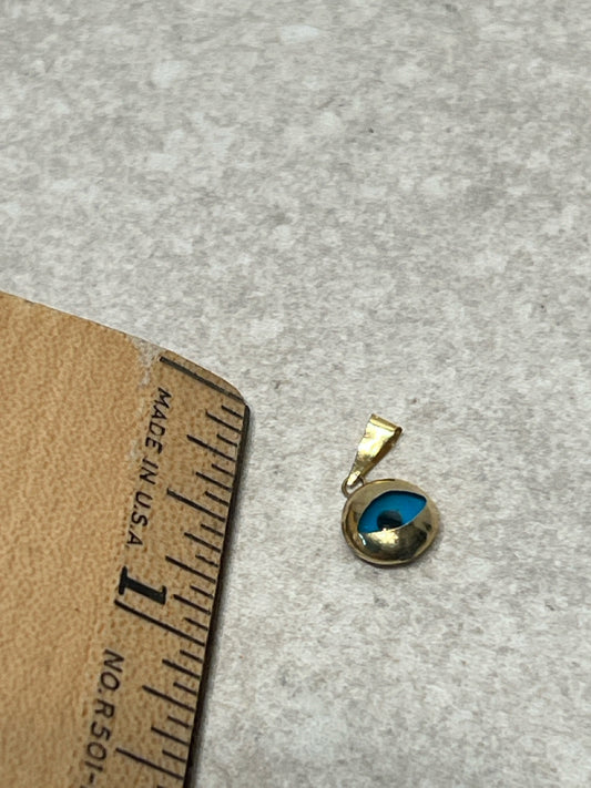 14K Evile Eye Pendant/Charm