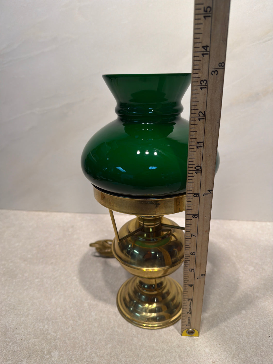 Green Shade Lamp
