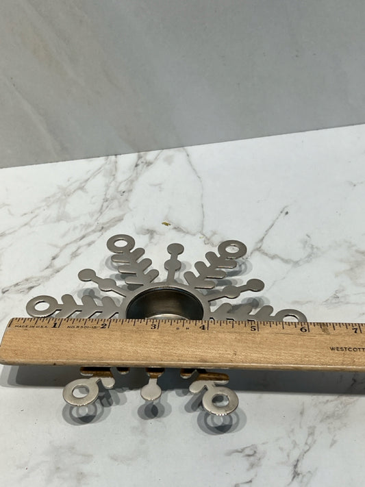 Snowflake Candle Holder