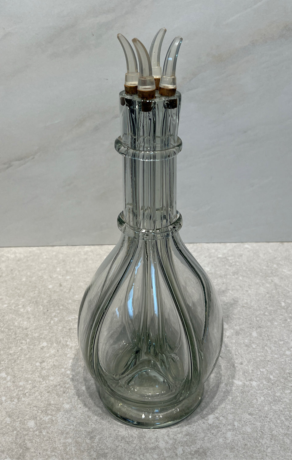 4-Chamber Liquor Decanter