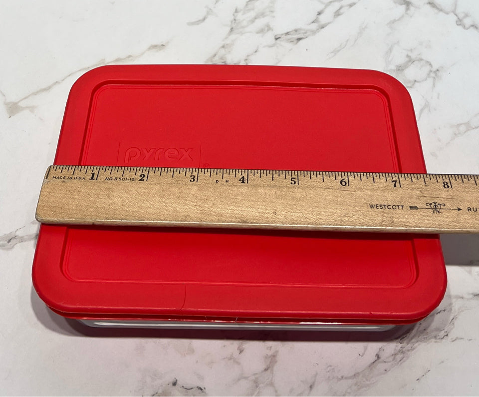 Covered Pyrex Bowl
