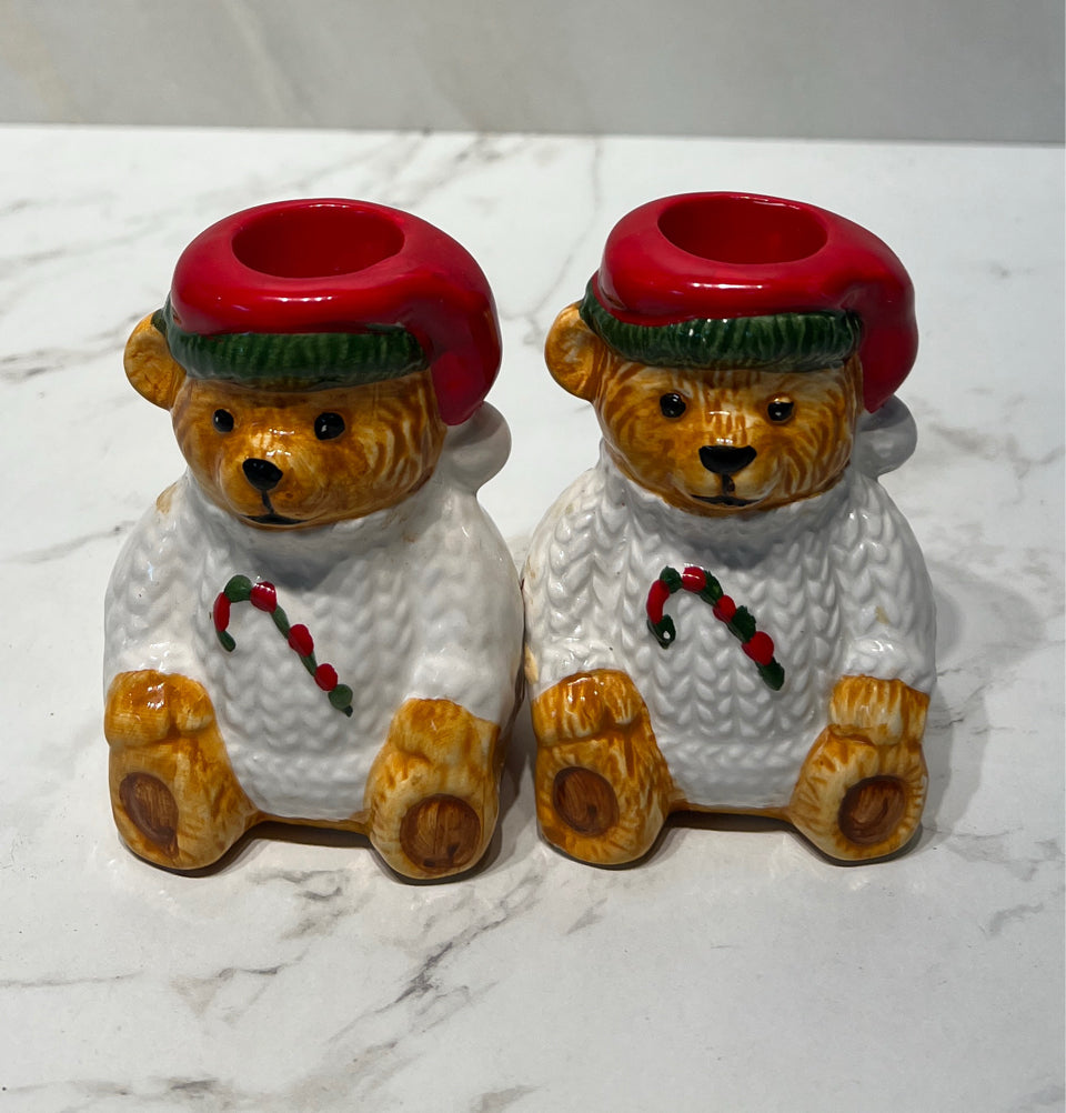 Pair Of Candle Holders