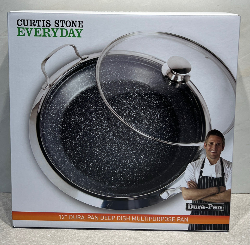 Curtis Stone 12" Dura-Pan Deep Dish Pan