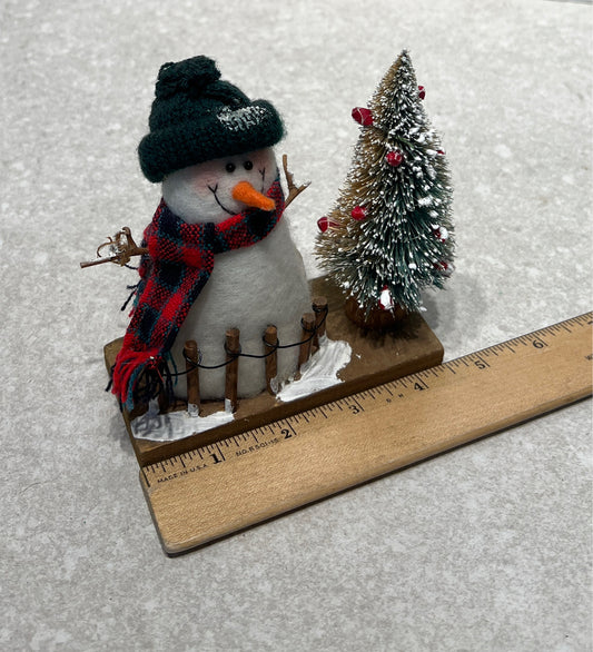 Snowman Figurine