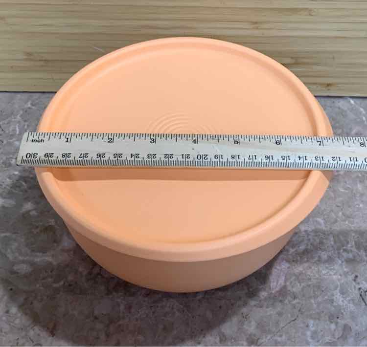 Covered Tupperware Bowl