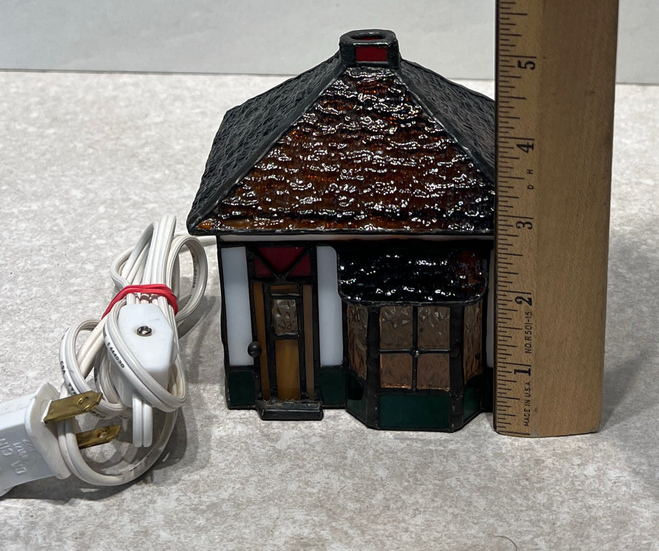 Stain Glass Lighted House