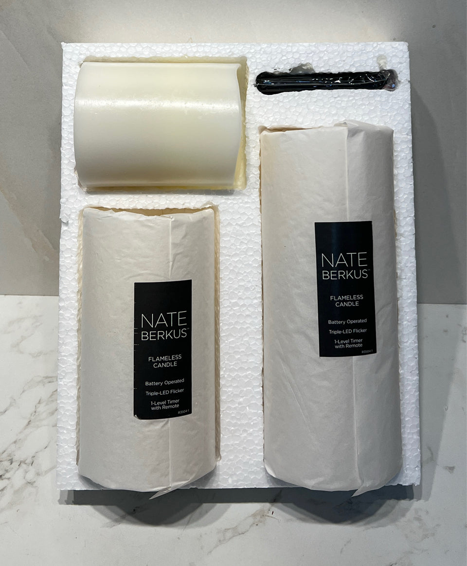 Nate Burkus Set of 3 Candles