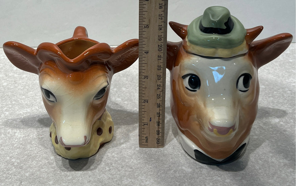 Elsie and Elmer Sugar and Creamer