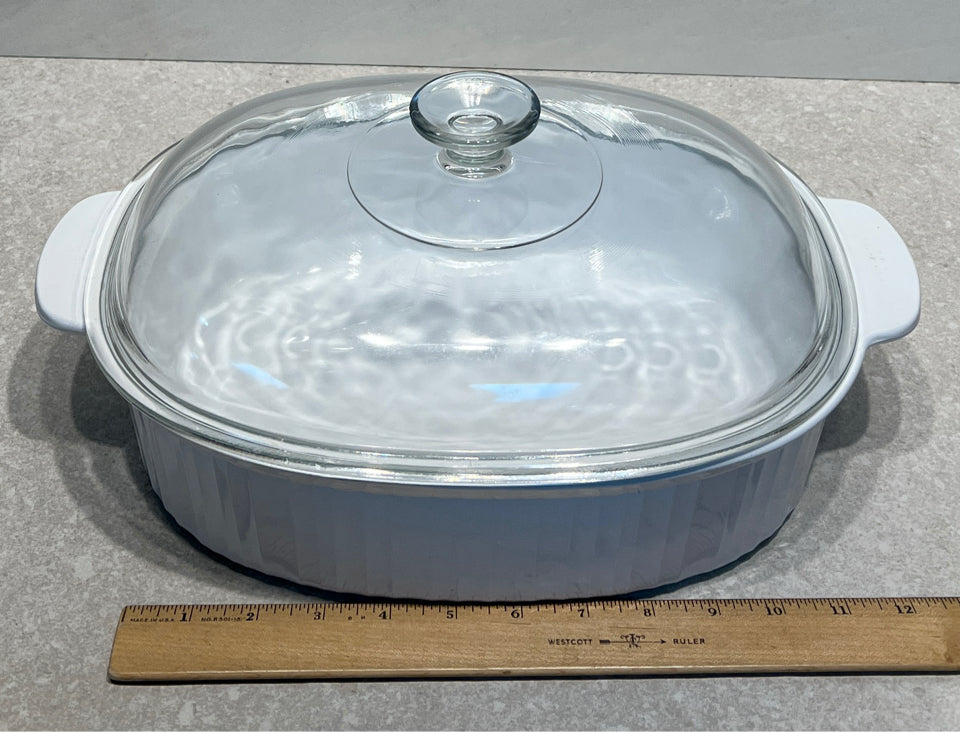 Covered Corningware Bowl