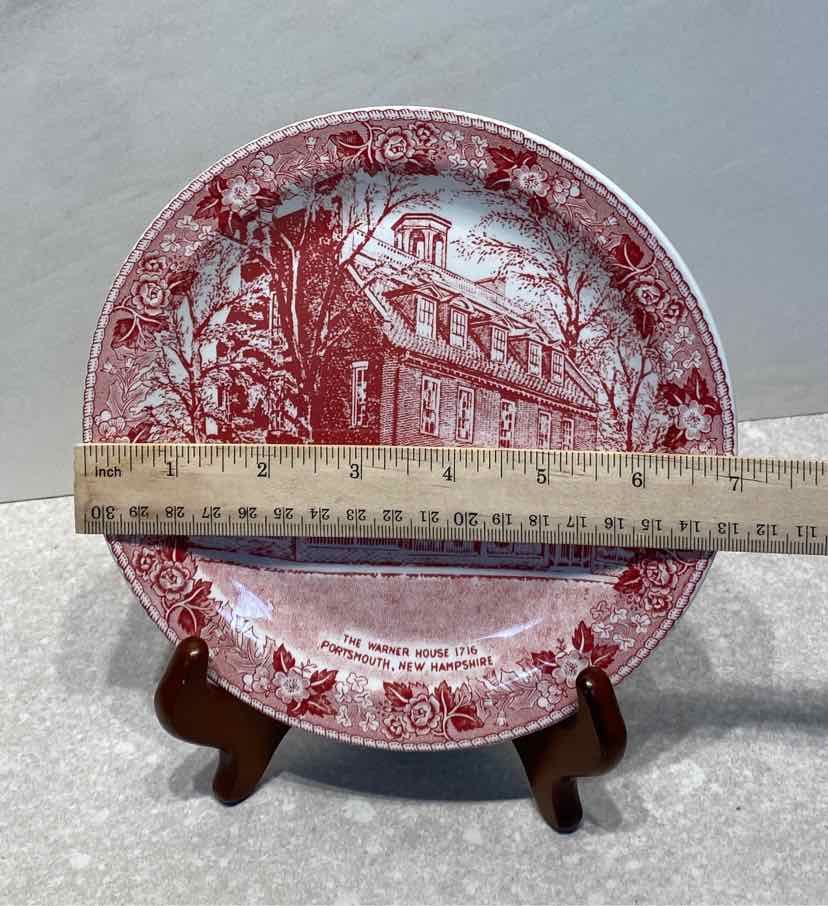 Set of 6 Portsmouth, NH Plates