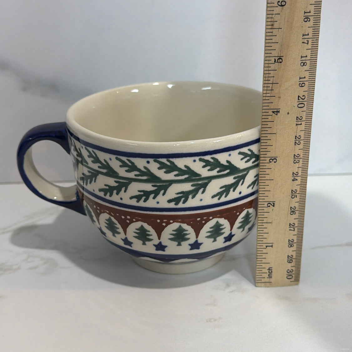 Polish Pottery Soup Mug