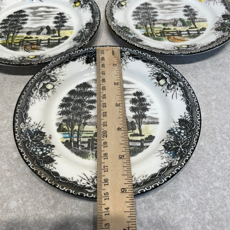 Spring Valley - SEt of 3 Plates