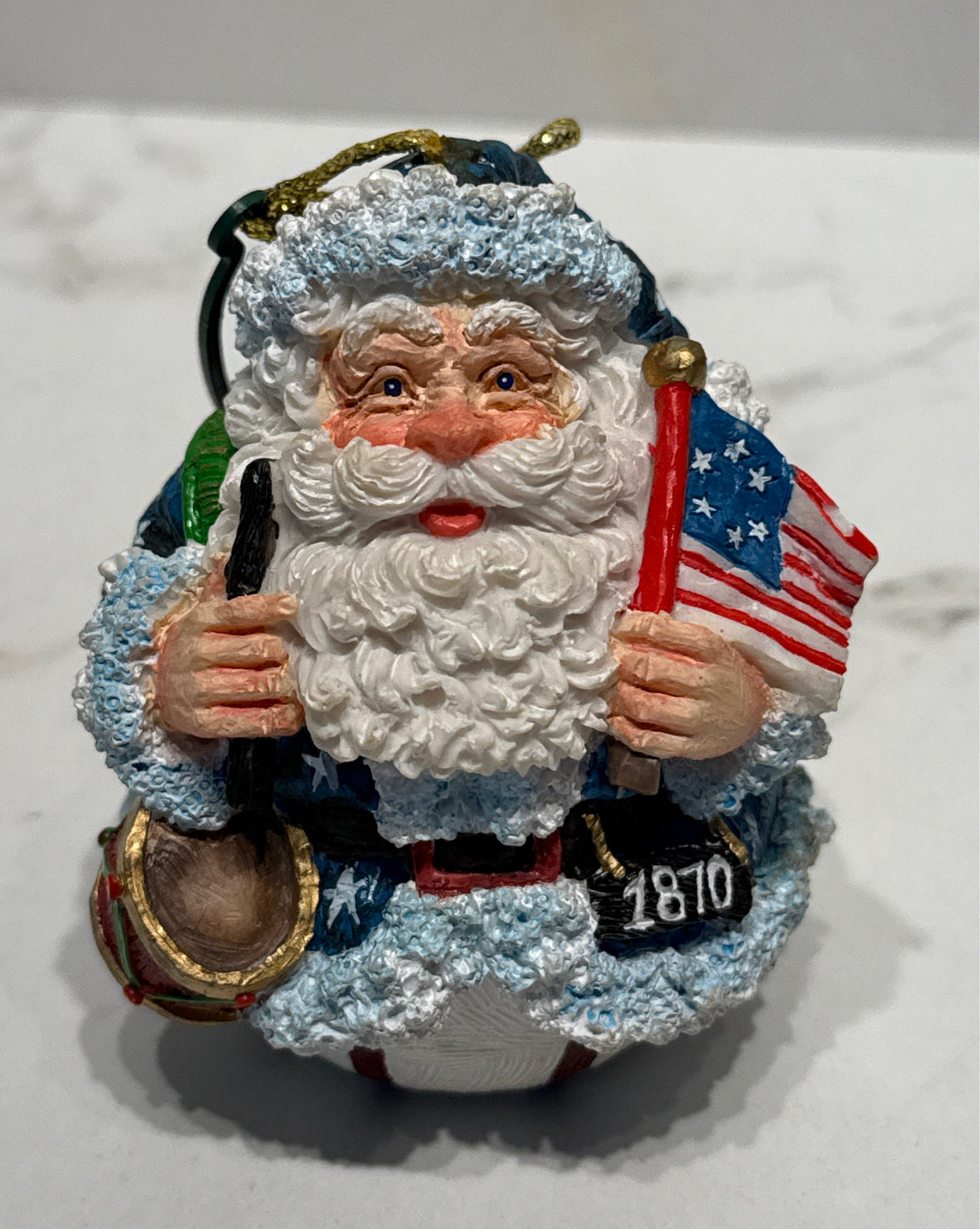 Santa Ornament