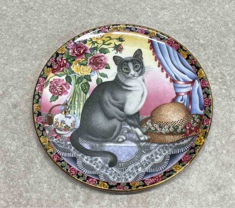 Aynsley Cat Plate