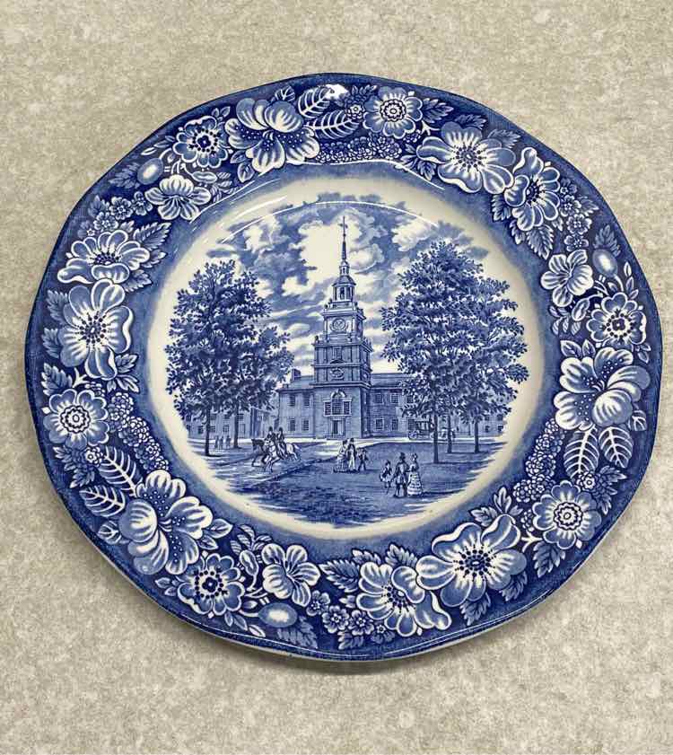 Liberty Blue Plate