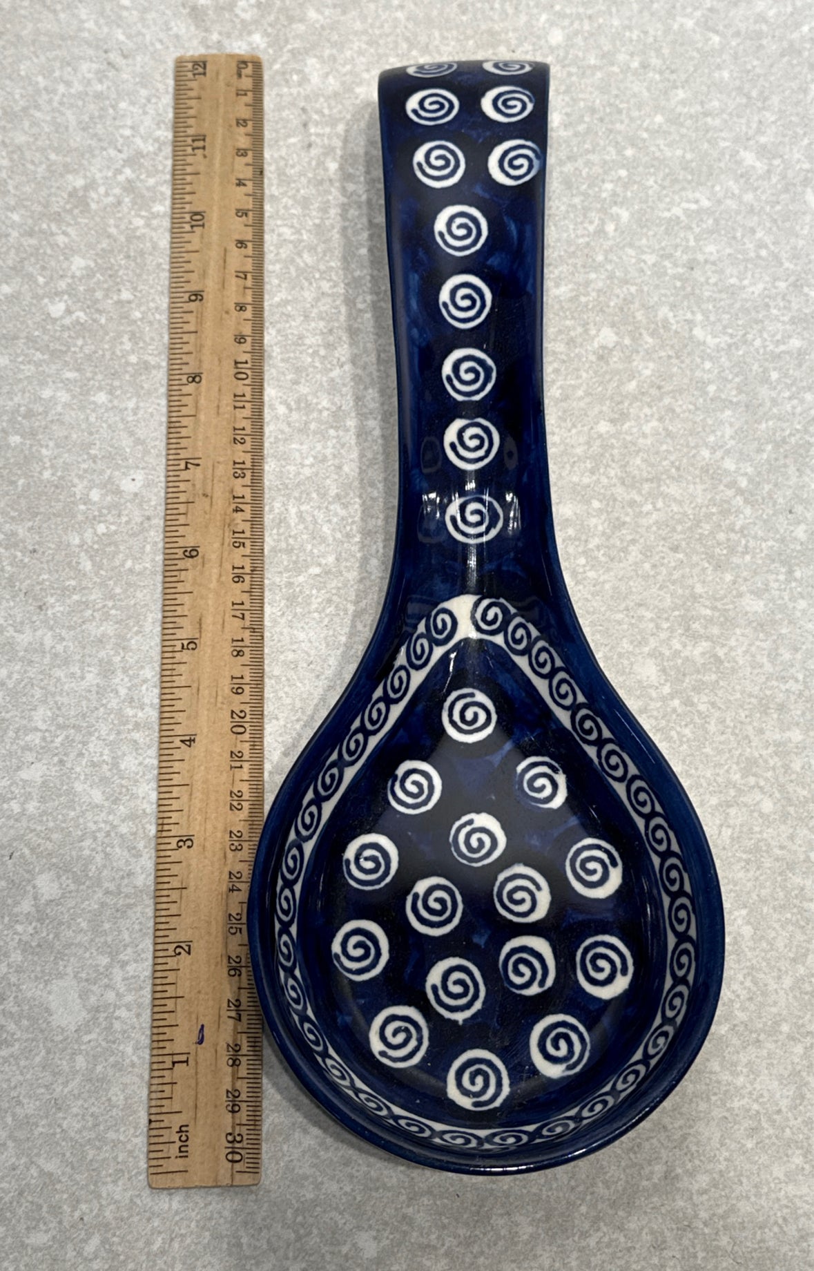 Polish Pottery Spoon Rest