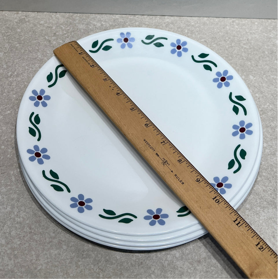 Set of 4 Corelle Dinner Plates