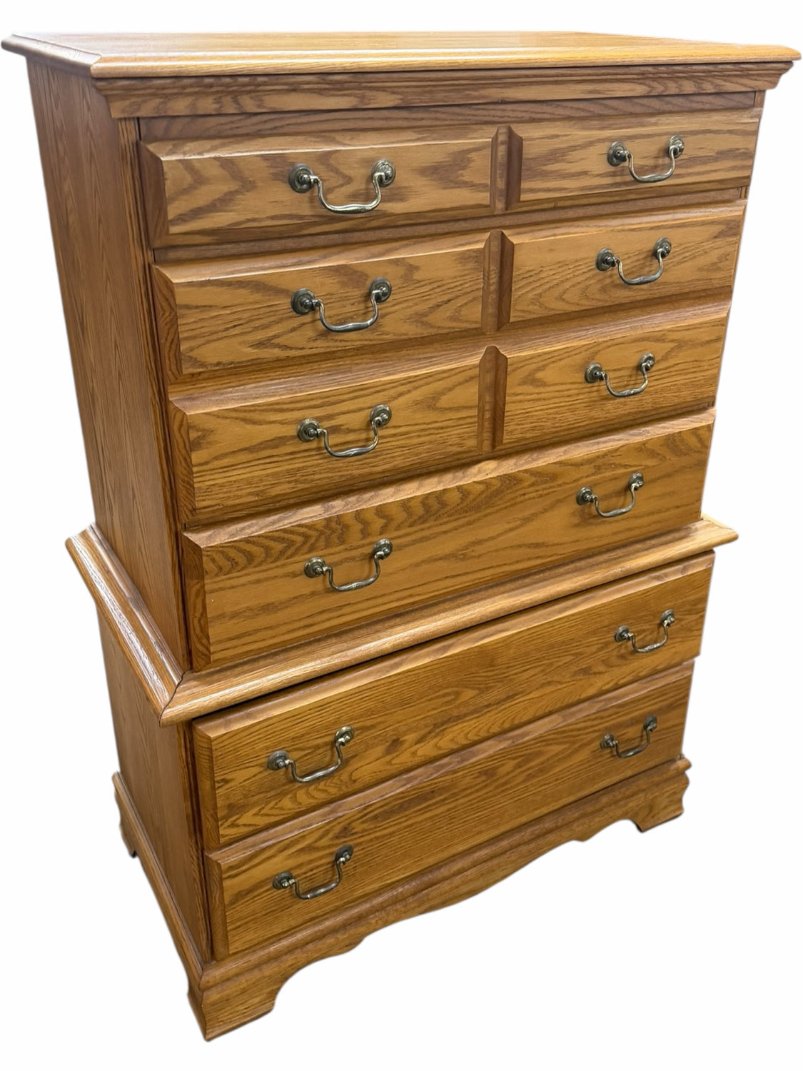 Oak Tall Dresser