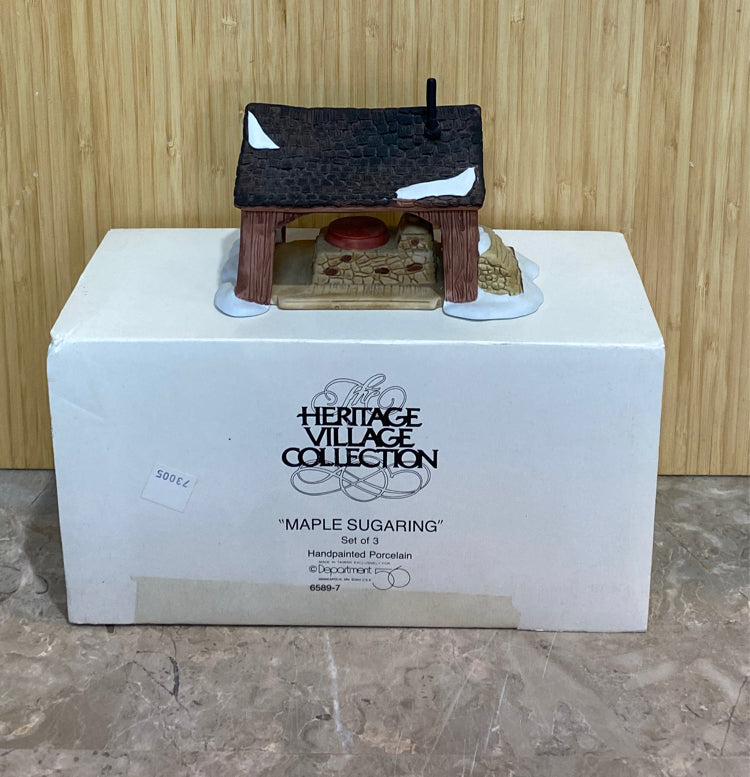 Dept. 56 Maple Sugaring