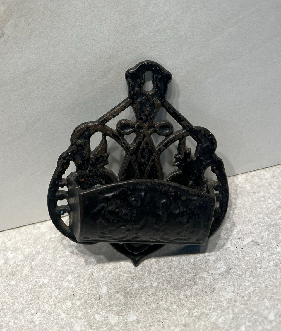 Cast Iron Match Holder