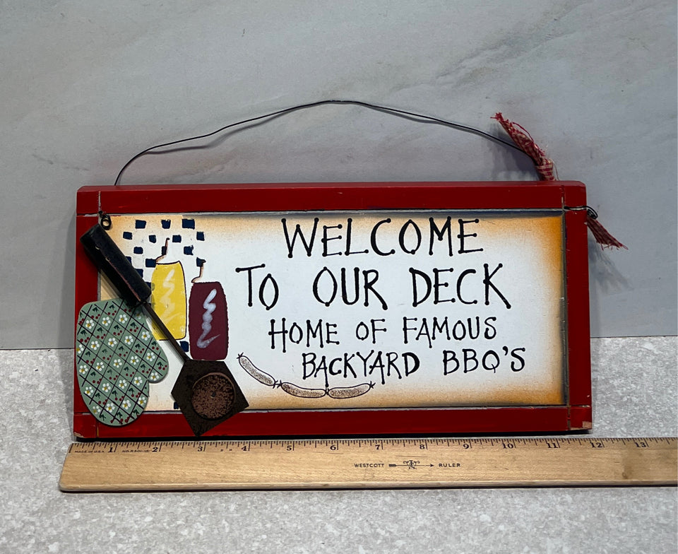 Deck Sign